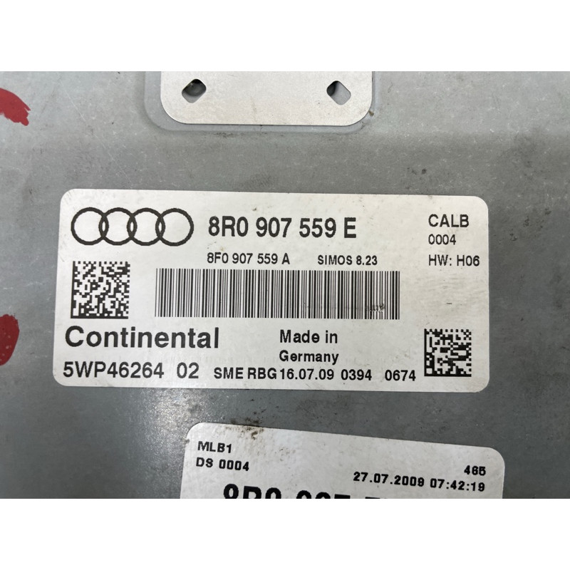 Блок управления двигателем (электрика / блок управления) AUDI Q5 8R 2010 3.2 CALB 8R0907559E