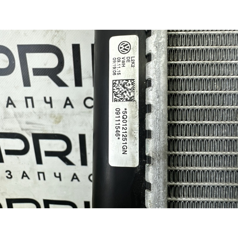 Радиатор охлаждения (система охлаждения) AUDI A3 8V 2016 1.8 CNSB 5Q0121251GN