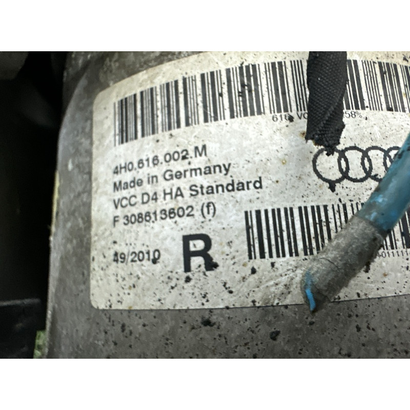 Пневмоамортизатор подвески (подвеска) AUDI A8 D4 2011 4.2 CDRA 4H0616002M