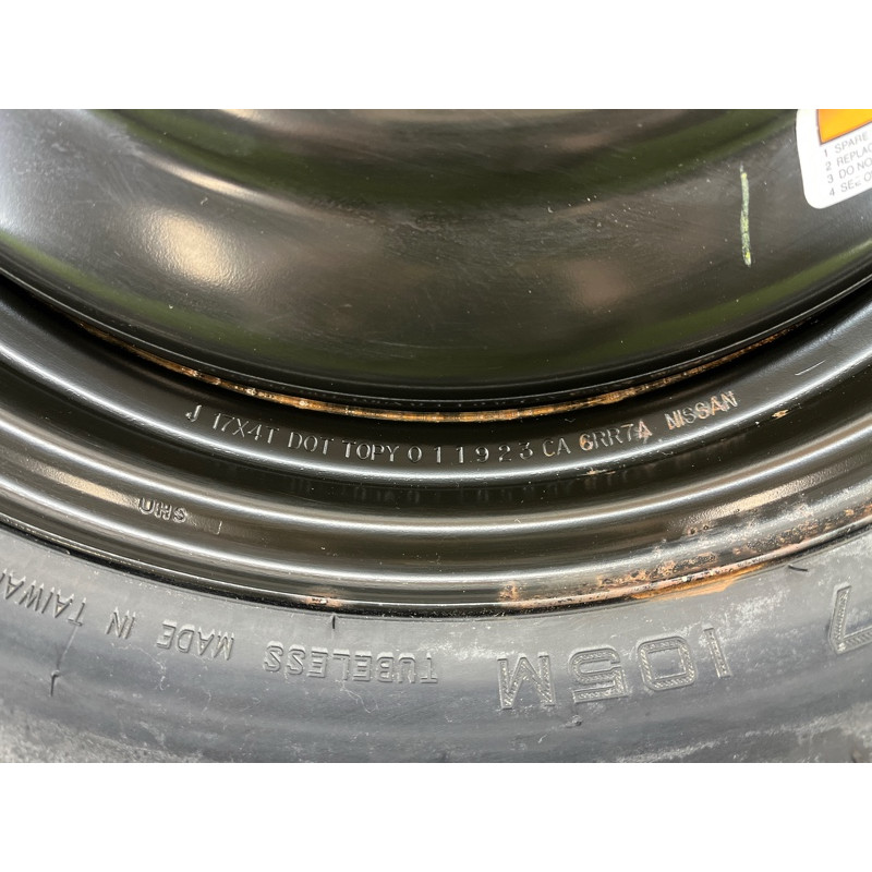 Запасное колесо (аксессуары) Nissan Rogue T33 2023 1.5 KR15DDT 403006RR7A