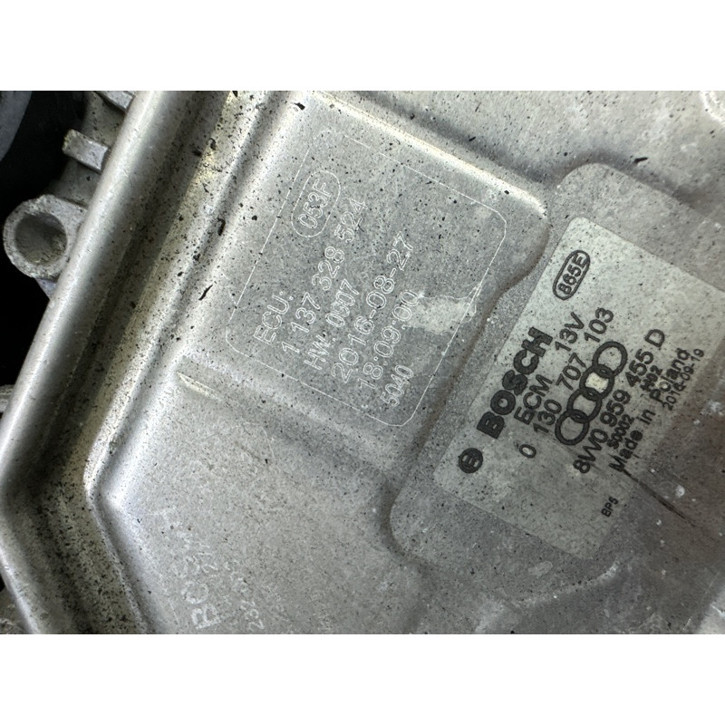 Вентилятор охлаждения радиатора (система охлаждения) AUDI Q7 4M 2017 3.0 CREC 8W0121207C