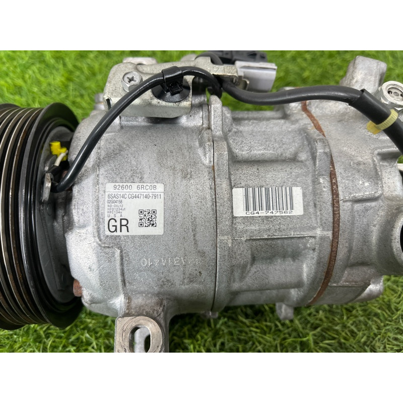 Компрессор кондиционера (отопление и кондиционирование) Nissan Rogue T33 2023 1.5 KR15DDT 926006RC0B