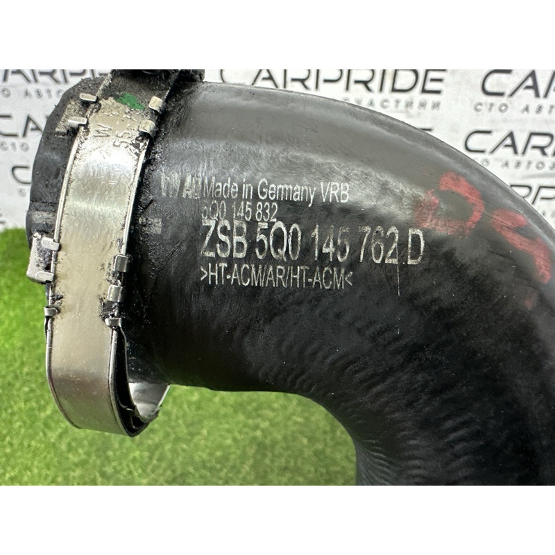 Патрубок интеркулера (двигатель и элементы) AUDI A3 8V 2016 1.8 CNSB 5Q0145840