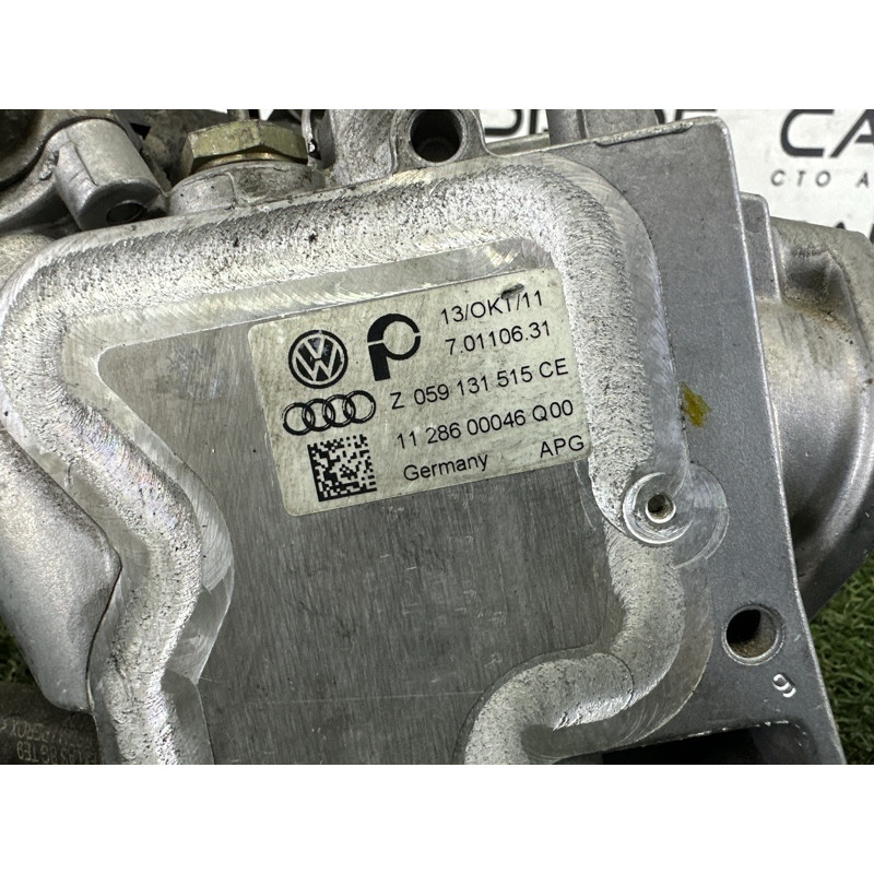 Клапан EGR с радиатором (двигатель и элементы) Volkswagen Touareg NF 2012 3.0 TDI 059131515CE