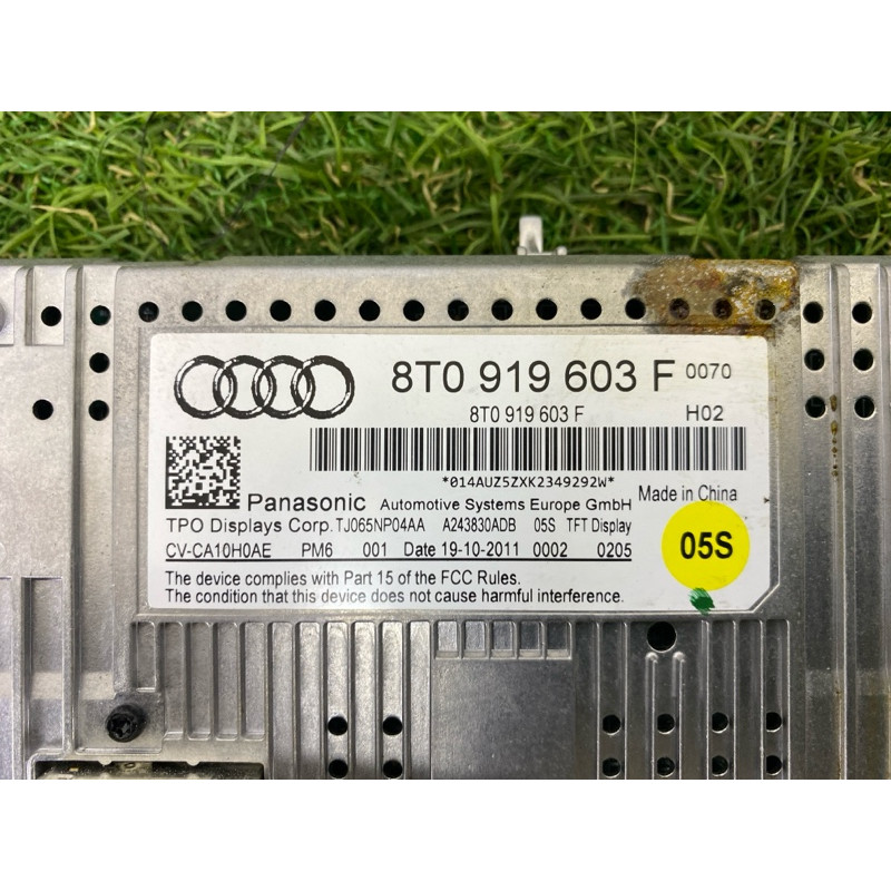 Монитор (электрика) AUDI A4 B8 2012 2.0 CAEB 8T0919603F