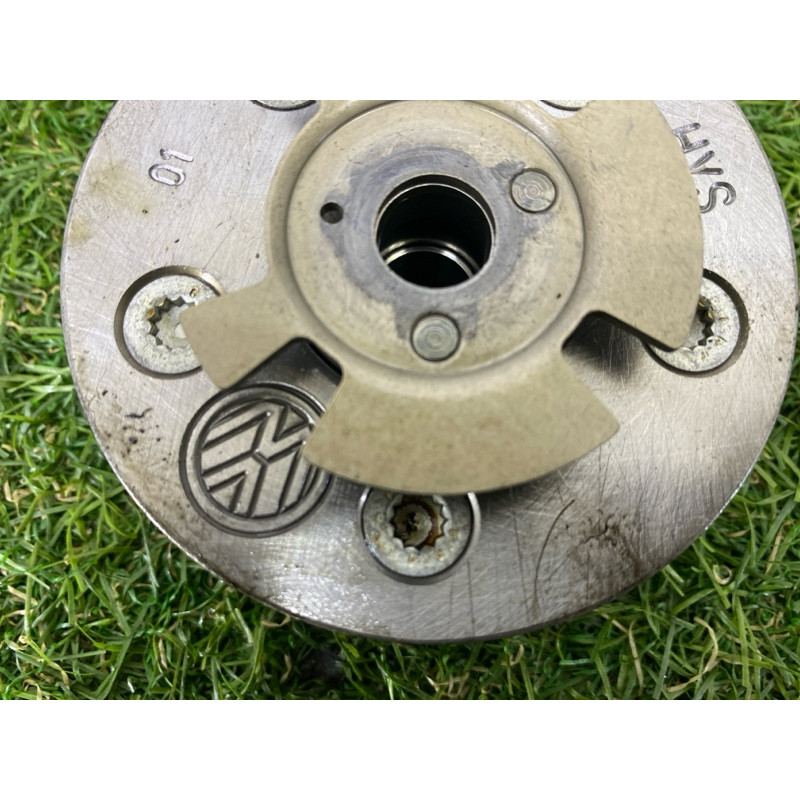 Регулятор фаз газораспределения (двигатель и элементы) Volkswagen Touareg NF 2013 3.6 03H109087D