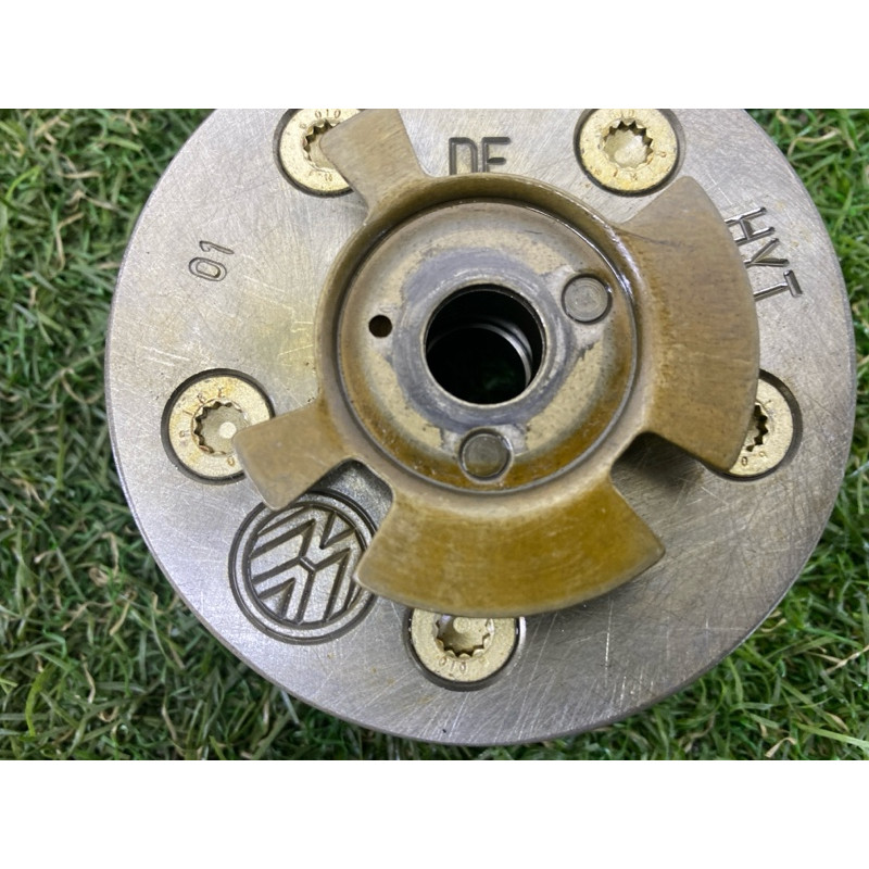 Регулятор фаз газораспределения (двигатель и элементы) Volkswagen Touareg NF 2015 3.6 CGRA 03H109087D