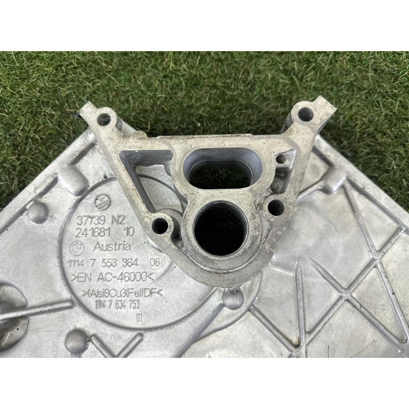 Передняя крышка мотора (двигатель и элементы) BMW 7-series F02 2011 4.4 N63 11148483806