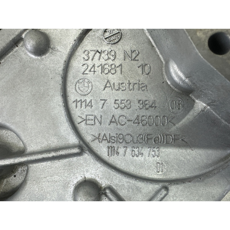 Передняя крышка мотора (двигатель и элементы) BMW 7-series F02 2011 4.4 N63 11148483806