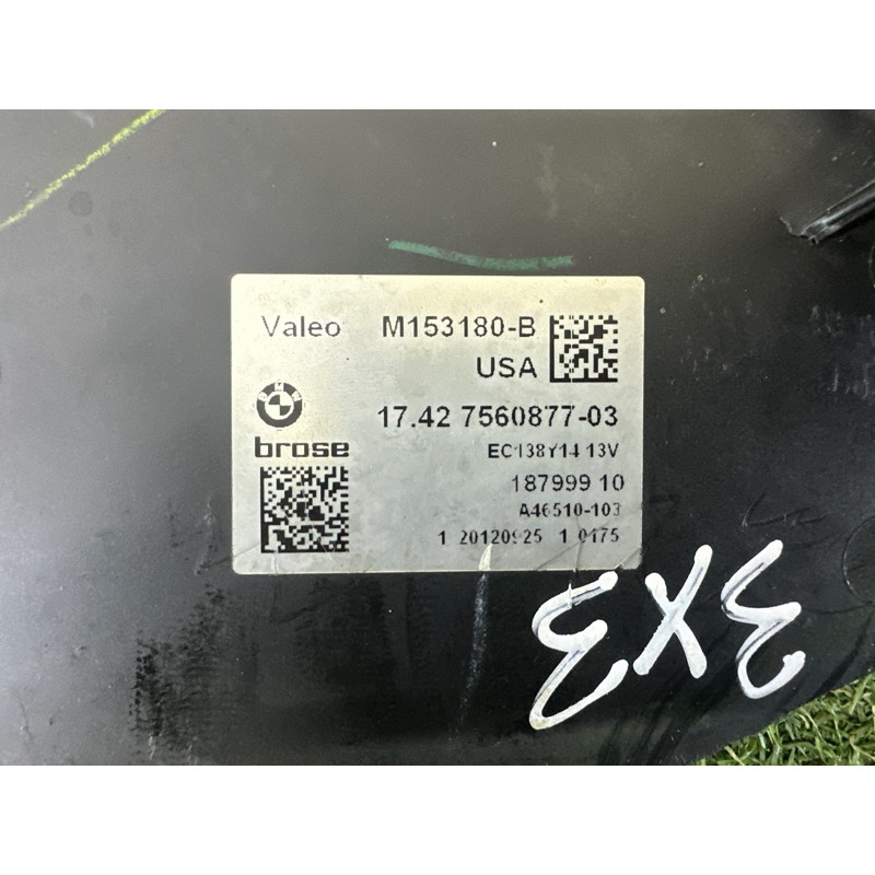 Вентилятор охлаждения радиатора (система охлаждения) BMW X3 F25 2013 3.0 N55B30 17427560877