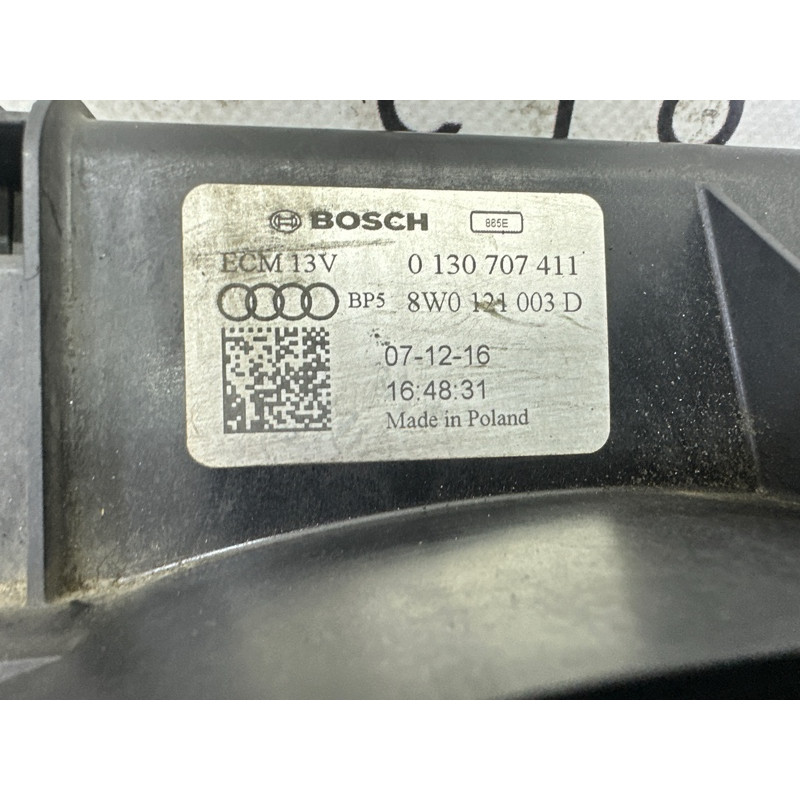 Вентилятор охлаждения радиатора (система охлаждения) AUDI Q7 4M 2017 2.0 TFSI 8W0121207C