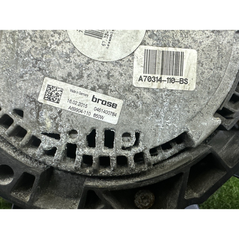 Вентилятор охлаждения радиатора (система охлаждения) BMW X5 F15 2015 4.4 17427634472