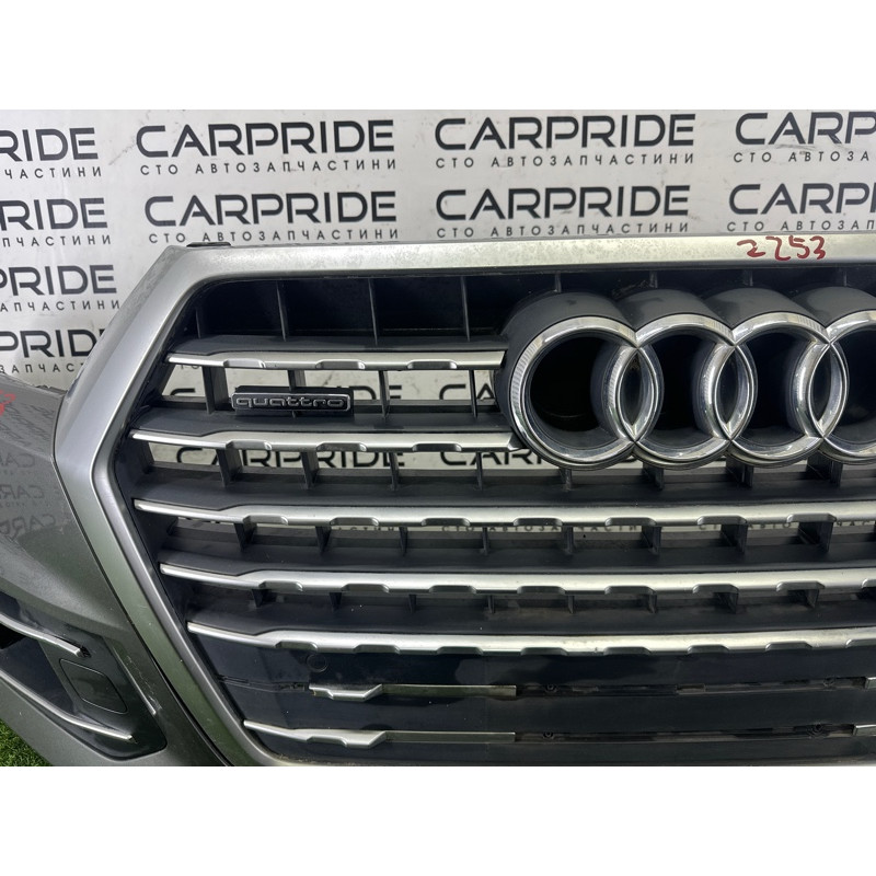 Бампер (наружные элементы кузова) AUDI Q7 4M 2017 2.0 TFSI 4M0807065FGRU