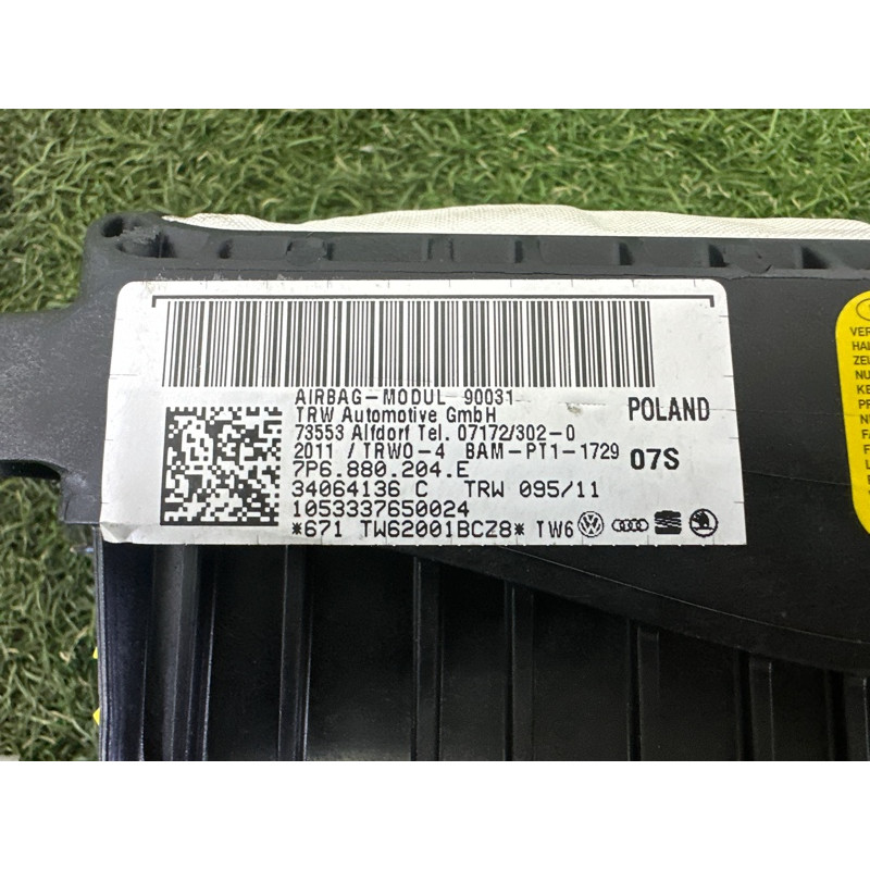 Airbag торпеды (airbag/безопасность) Volkswagen Touareg NF 2011 3.6 7P6880204E