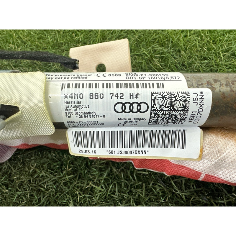 Airbag шторка (airbag/безопасность) AUDI Q7 4M 2017 3.0 TFSi 4M0880742H