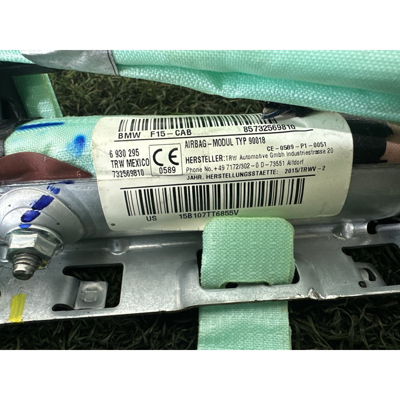 Airbag шторка (airbag/безопасность) BMW X5 F15 2015 4.4 72127325698