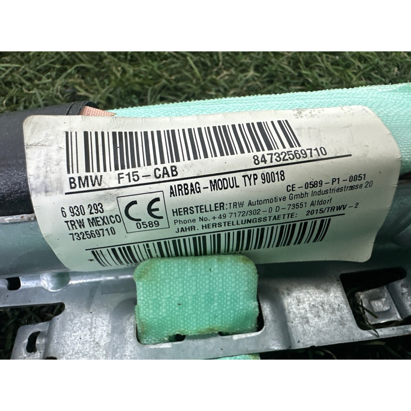 Airbag шторка (airbag/безопасность) BMW X5 F15 2015 4.4 72127325697