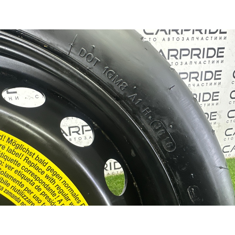 Запасное колесо (аксессуары) AUDI A4 B9 2017 2.0 TFSI 8W0601027B