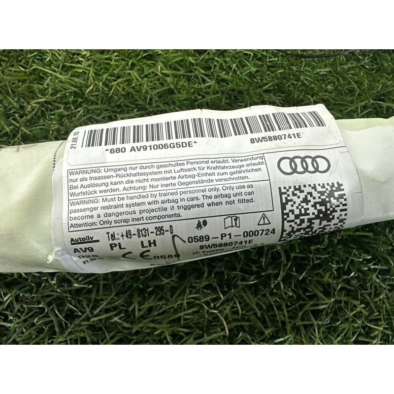 Airbag шторка (airbag/безопасность) AUDI A4 B9 2017 2.0 TFSI 8W5880741E