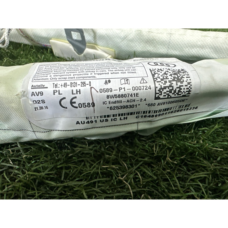 Airbag шторка (airbag/безопасность) AUDI A4 B9 2017 2.0 TFSI 8W5880741E