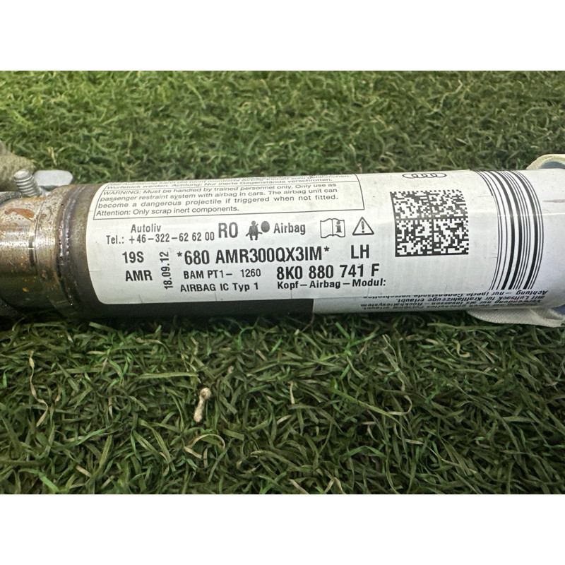 Airbag шторка (airbag/безопасность) AUDI A4 B8 2013 2.0 TFSI 8K0880741F