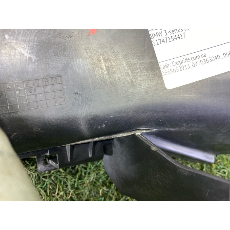 Воздуховод тормозов (кузов и элементы) BMW 3-series E93 2008 3.0 N54 51747154417