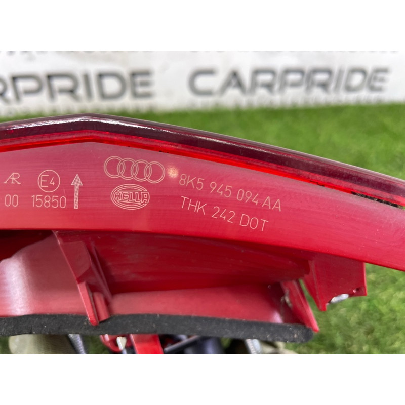 Задний фонарь (оптика) AUDI A4 B8 2014 2.0 TFSI 8K5945094AA