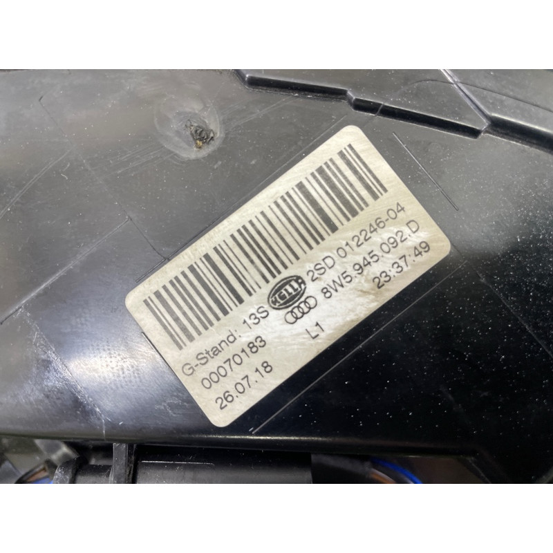 Задний фонарь (оптика) AUDI A4 B9 2017 2.0 TFSI 8W5945092D