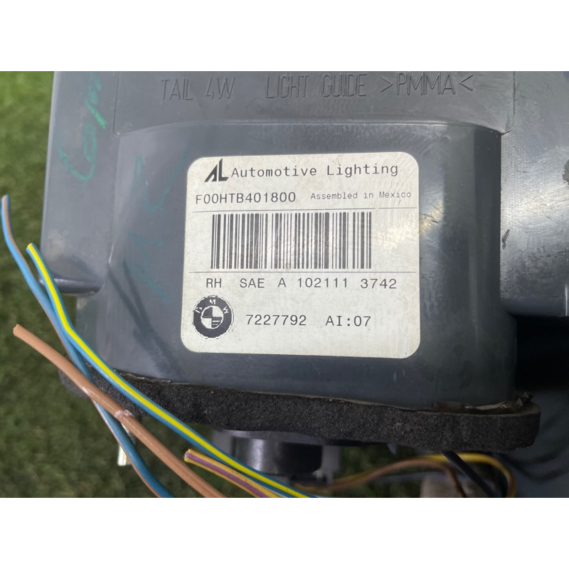 Задний фонарь (оптика) BMW X5 E70 2012 3.0 N55B30 63217227792