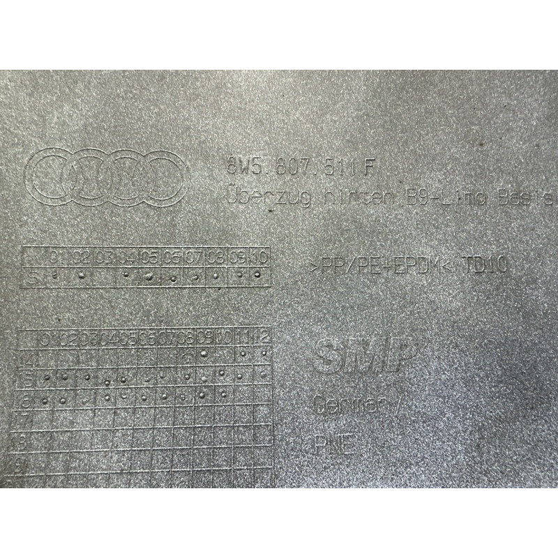 Бампер (наружные элементы кузова) AUDI A4 B9 2017 2.0 TFSI 8W5807067GRU