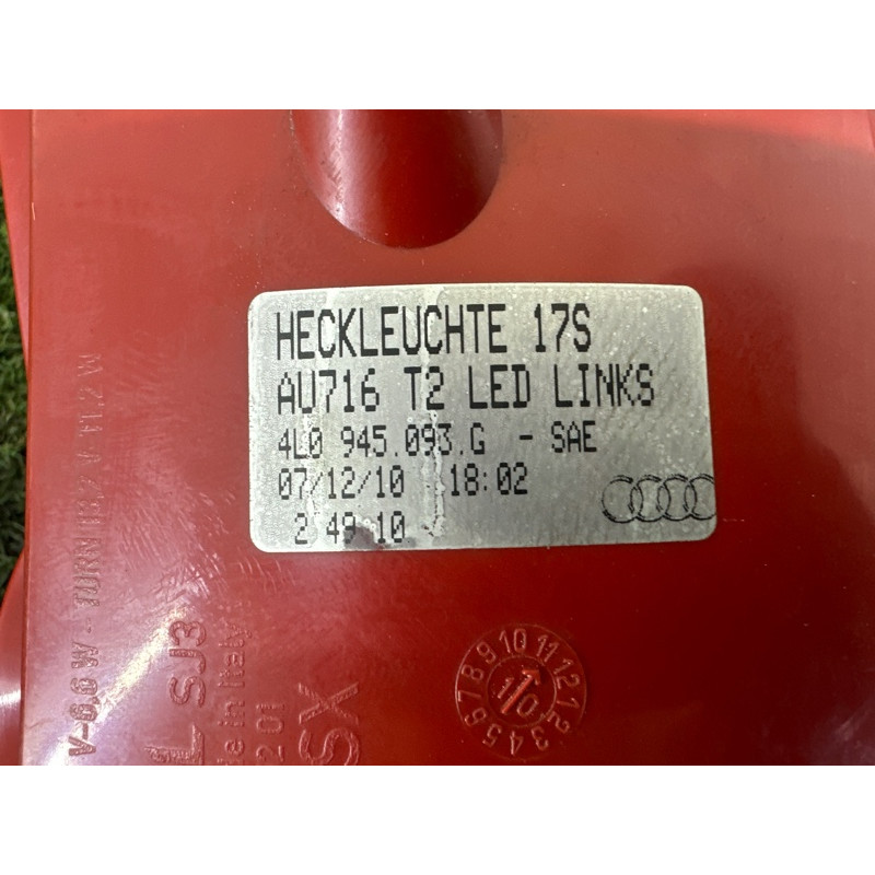 Задний фонарь (оптика) AUDI Q7 4L 2011 3.0 TFSi 4L0945093G