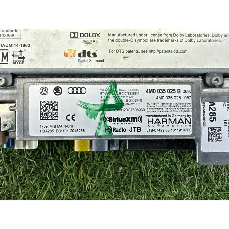 Блок управления мультимедиа (электрика / блоки управления) AUDI Q7 4M 2017 3.0 TFSi 4M0035027B