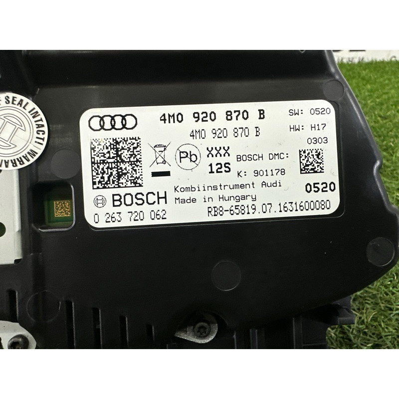 Панель приладів (салон) AUDI Q7 4M 2017 3.0 TFSi 4M0920870B