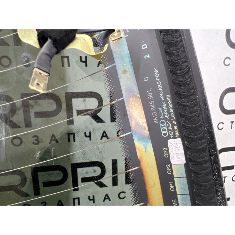 Стекло крышки багажника (стекла и зеркала) AUDI Q7 4M 2017 3.0 TFSi 4M0845501CNVB