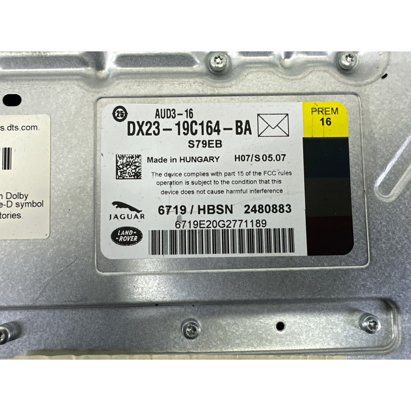 Усилитель звука (электрика) LAND ROVER Range Rover L405 2016 5.0 LR059385