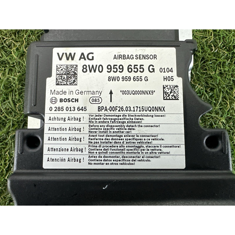 Блок управления airbag (airbag / безопасность) AUDI A4 B9 2017 2.0 TFSI 8W0959655G