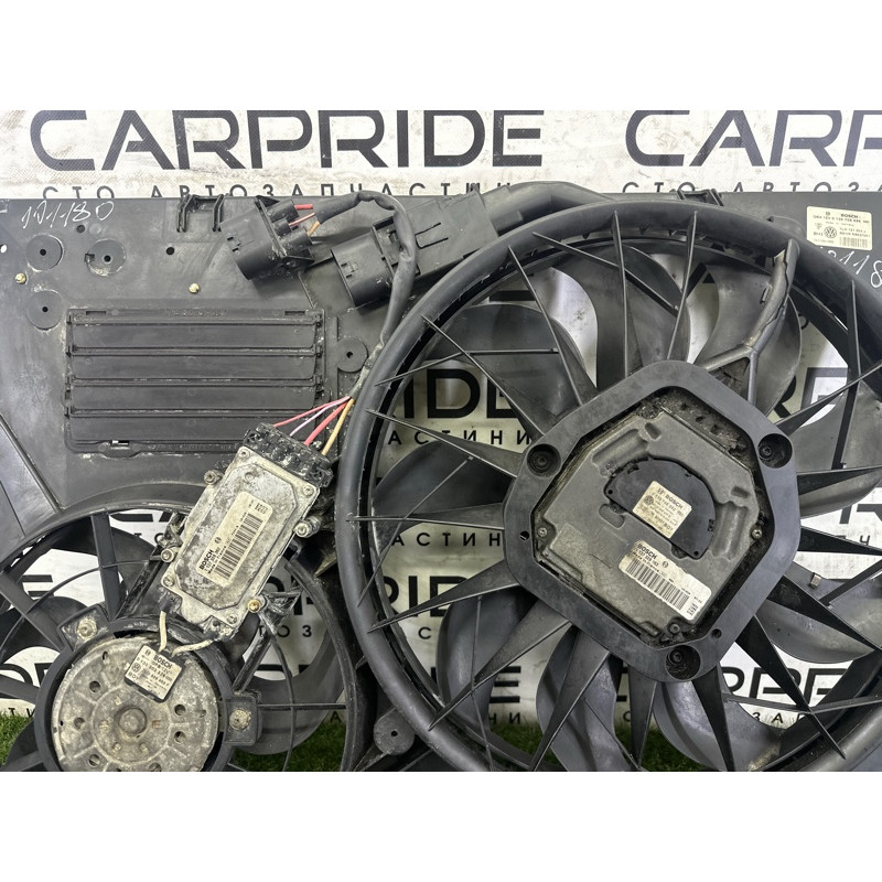 Вентилятор охлаждения радиатора (система охлаждения) AUDI Q7 4L 2011 3.0 TFSi 7L0121207E