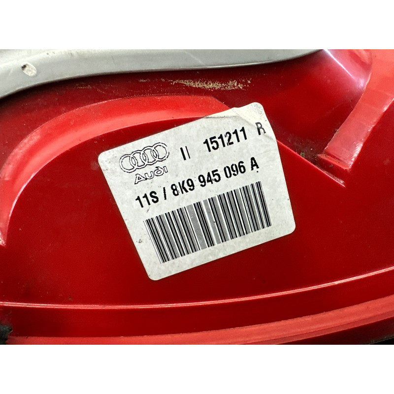 Задний фонарь (оптика) AUDI A4 B8 2013 2.0 TFSI 8K9945096A