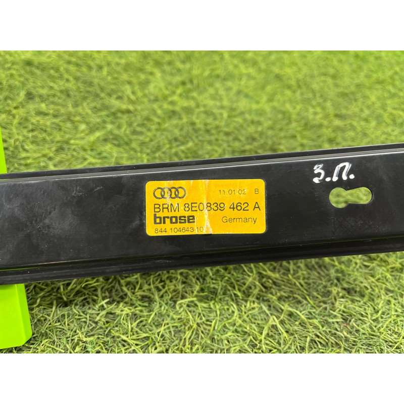 Механизм стеклоподъемника (кузов и элементы) AUDI A4 B6 2.4BDV 8E0839462C