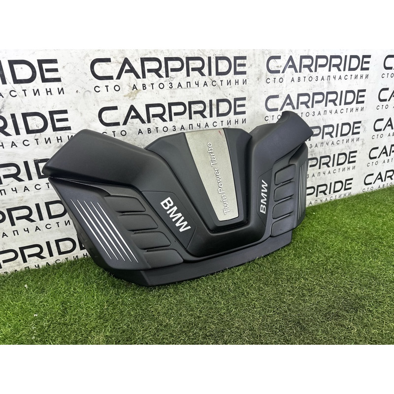 Декоративная крышка двигателя (двигатель и элементы) BMW X5 F15 2015 4.4 13717634293