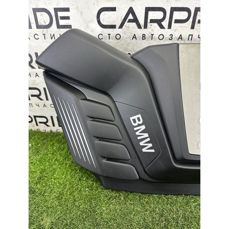 Декоративная крышка двигателя (двигатель и элементы) BMW X5 F15 2015 4.4 13717634293