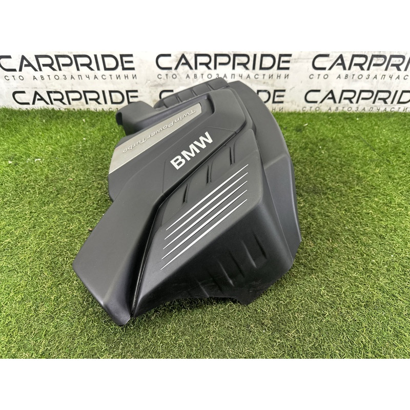 Декоративная крышка двигателя (двигатель и элементы) BMW X5 F15 2015 4.4 13717634293