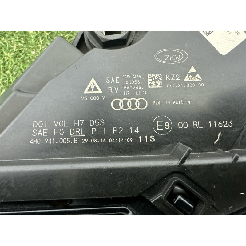 Фара (оптика) AUDI Q7 4M 2017 3.0 TFSi 4M0941043B