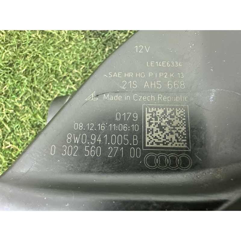 Фара (оптика) AUDI A4 B9 2017 2.0 TFSI 8W0941043B