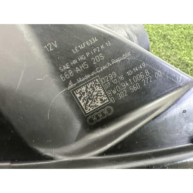 Фара (оптика) AUDI A4 B9 2017 2.0 TFSI 8W0941044B
