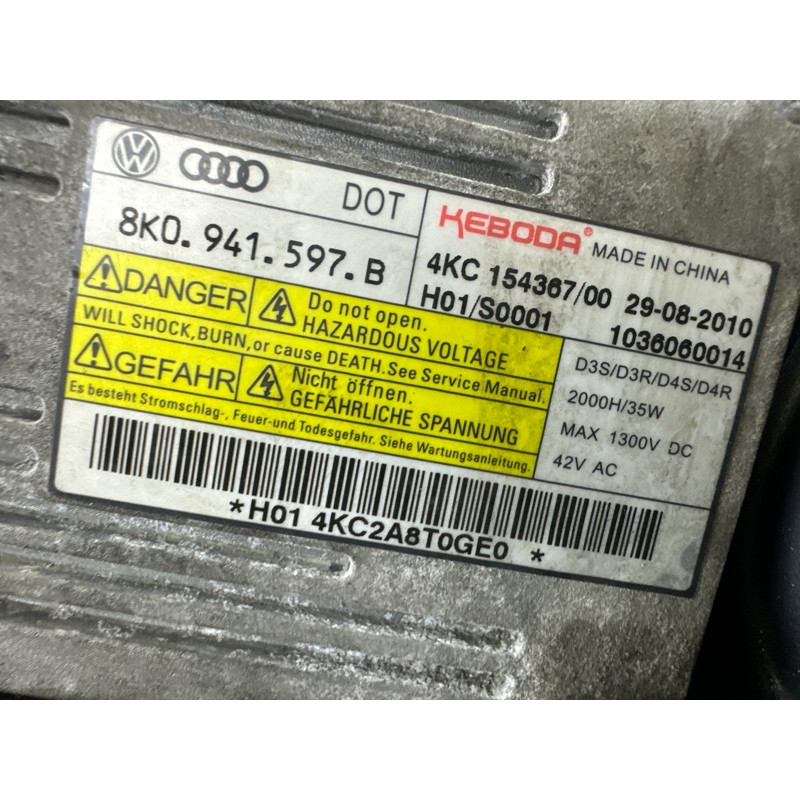 Фара (оптика) AUDI Q7 4L 2011 3.0 TFSi 4L0941003AL