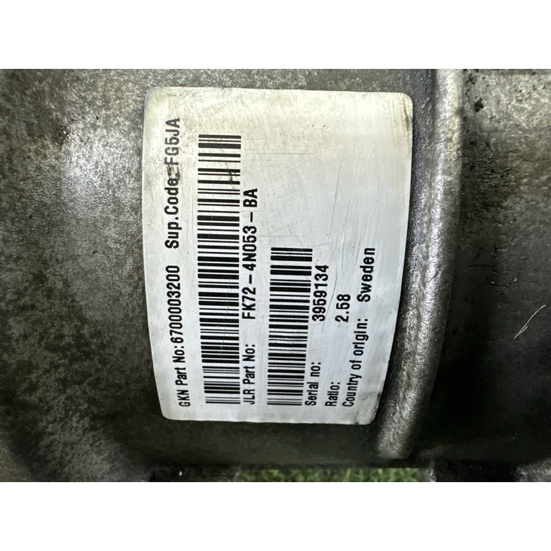 Редуктор (трансмиссия) LAND ROVER Range Rover Evoque L538 2016 2.0 LR061681