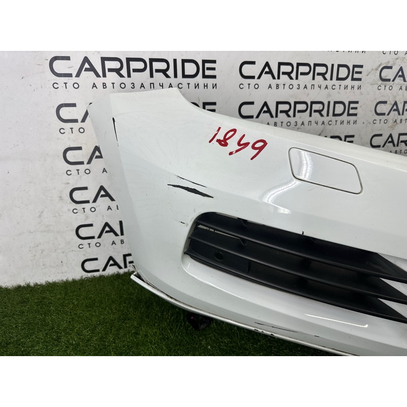 Бампер (наружные элементы кузова) Volkswagen Touareg NF 2013 3.0 Hybrid 7P6807221CGRU