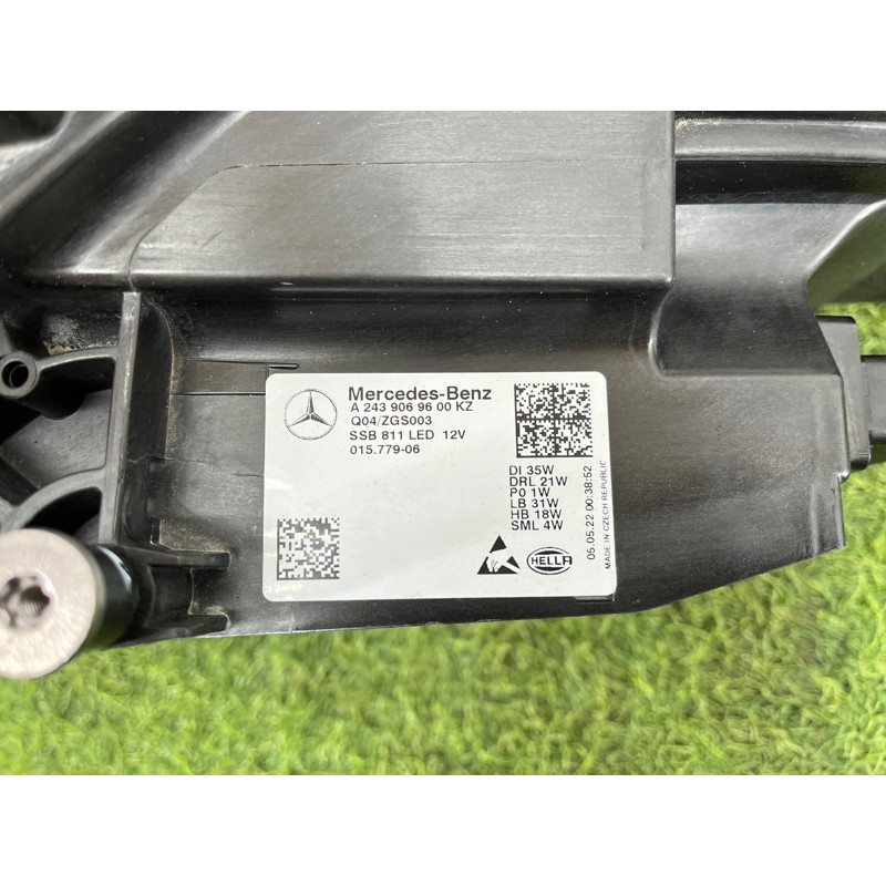 Фара (оптика) Mercedes-Benz EQB 350 X243 2022 A2439065600