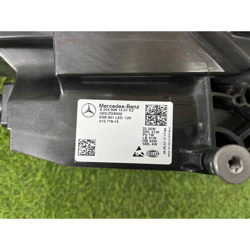 Фара (оптика) Mercedes-Benz EQB 350 X243 2022 A2439065500